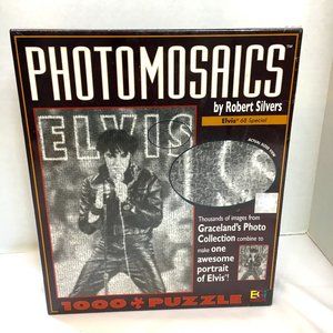 Vtg '68 Elvis Special Photomosaic Puzzle NOS